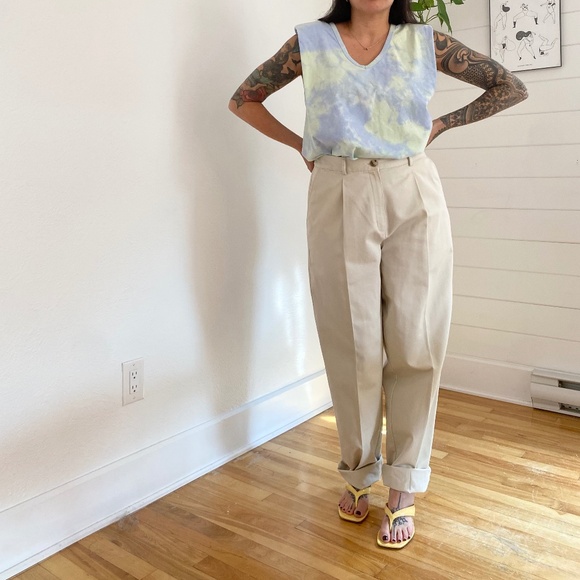 Blank NYC tie dye shoulder pad tee - Picture 2 of 6